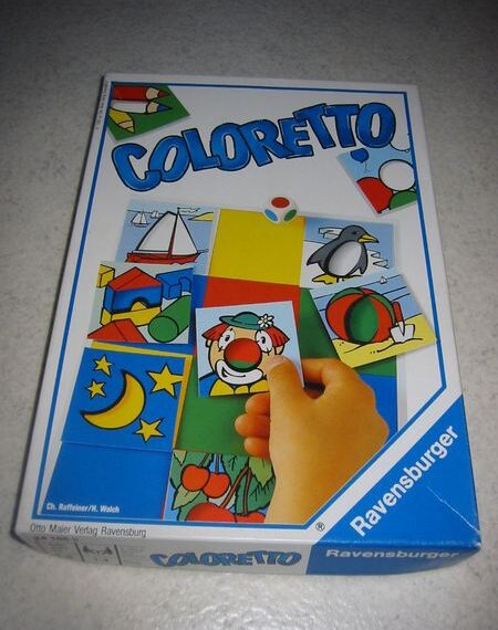 Coloretto (1993) Board Game