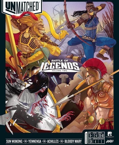 Unmatched: Battle of Legends, Volume Two (2021) Board Game