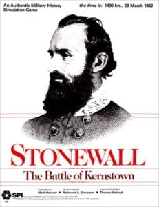 Stonewall: The Battle of Kernstown (1978) Board Game
