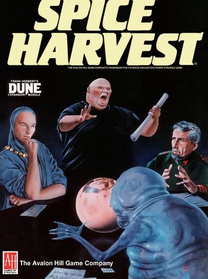Dune: Spice Harvest (1984) Board Game