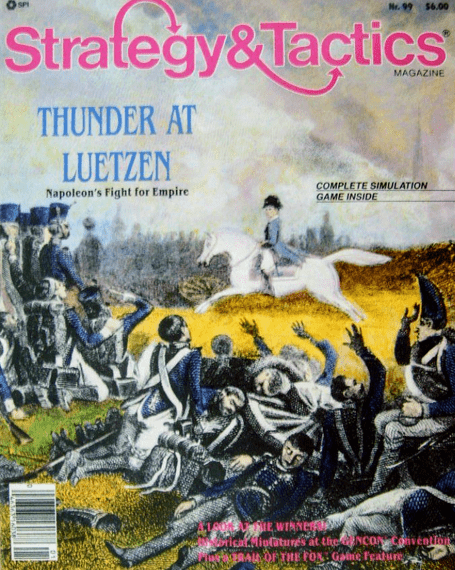 Thunder at Luetzen: Opening Battles for Germany, 1813 (1985) Board Game