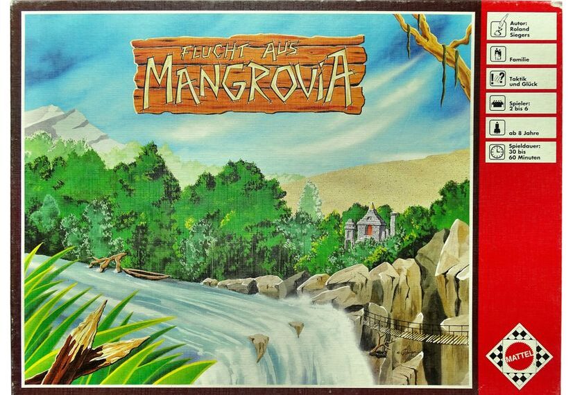 Flucht aus Mangrovia (1989) Board Game