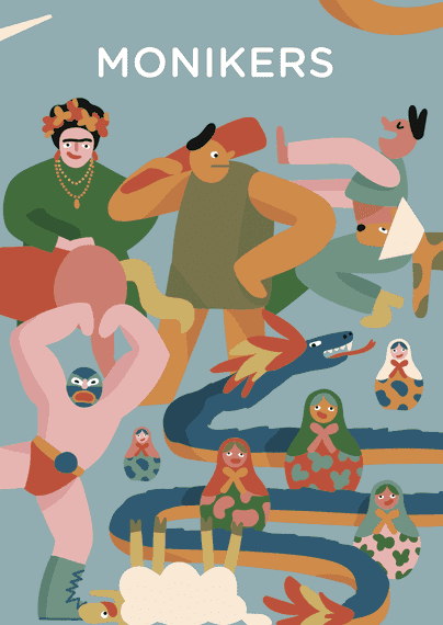 Monikers (2015) Board Game