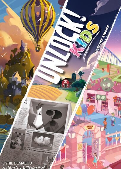 Unlock! Kids: Detective Stories (2021) Board Game
