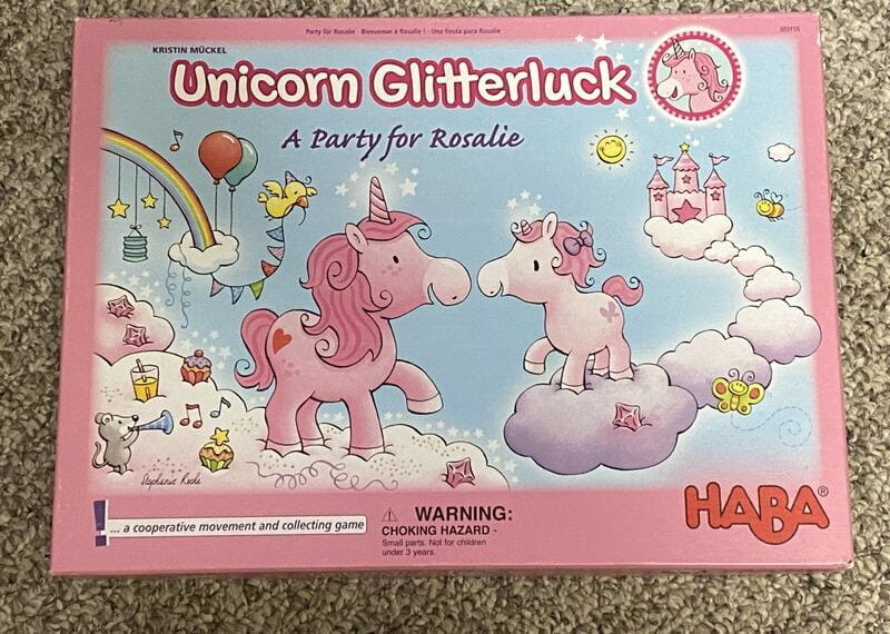 Unicorn Glitterluck: A Party for Rosalie (2017) Board Game