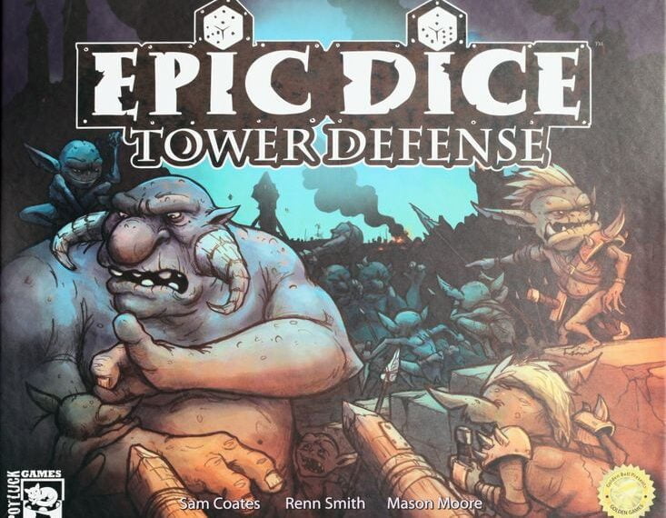 Epic Dice Tower Defense (2021) Board Game