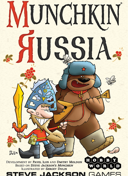 Munchkin Russia (2020) Board Game