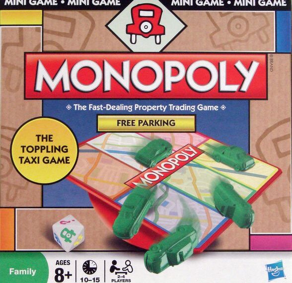 Monopoly Free Parking Mini Game (2009) Board Game