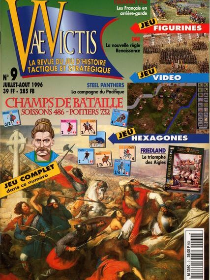 Champs de bataille: Soissons 486 et Poitiers 732 (1996) Board Game