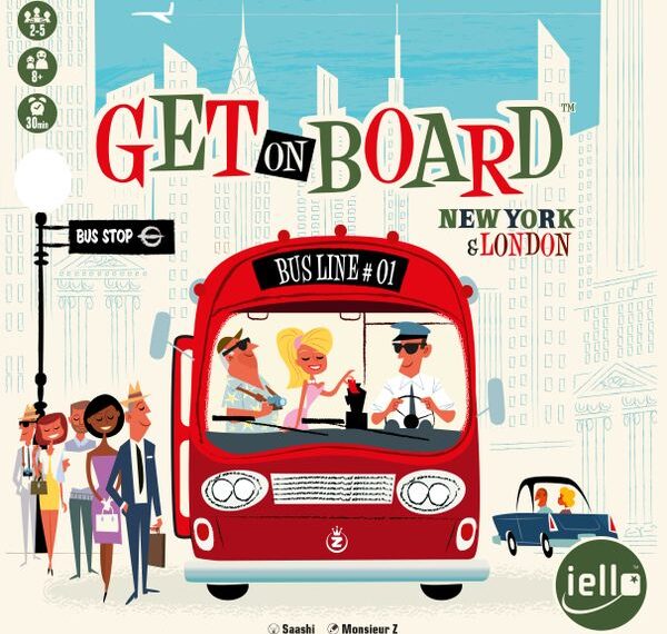 Get on Board: New York & London (2022) Board Game