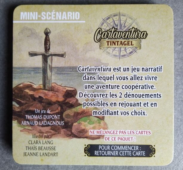 Cartaventura: Tintagel (2021) Board Game