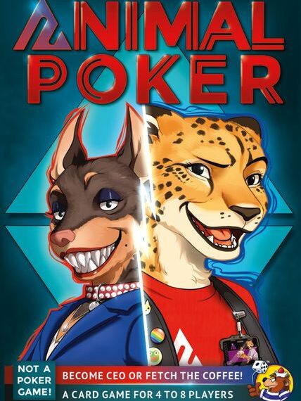 Animal Poker (1988) Board Game