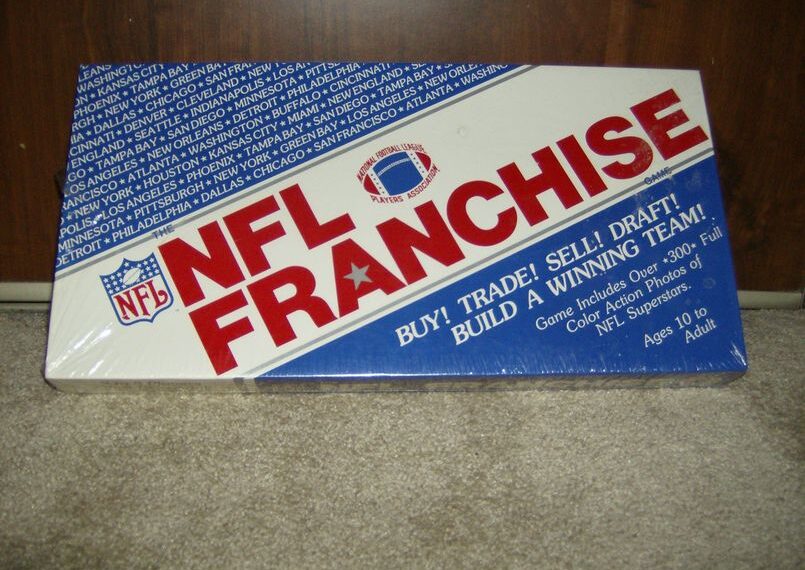 NFL Franchise (1982) Board Game