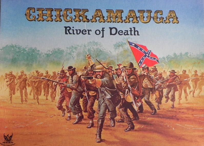 Chickamauga River of Death (1983) Board Game