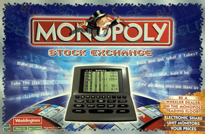 Monopoly: Stock Exchange (2001) Board Game