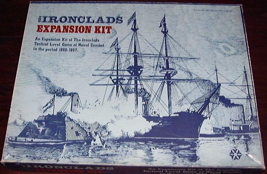 The Ironclads: Expansion Kit (1980) Board Game