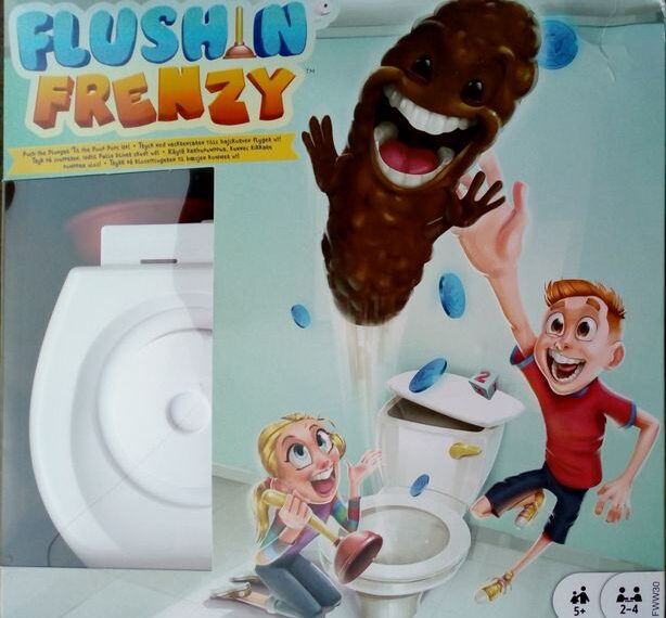 Flushin’ Frenzy (2018) Board Game