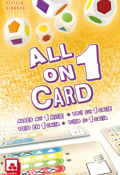 All on 1 Card (2021) Board Game