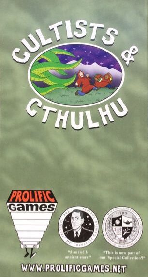 Cultists & Cthulhu (2016) Board Game