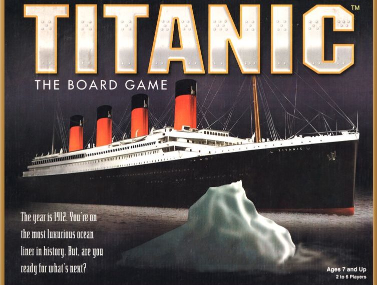 Titanic: The Board Game (1998) Board Game