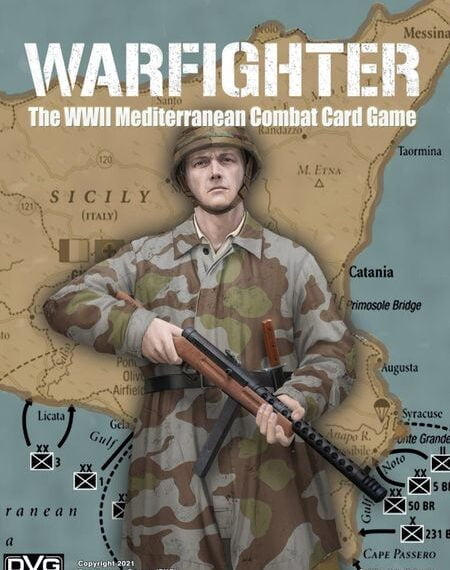 Warfighter: The WWII Mediterranean Combat Card Game (2023) Board Game