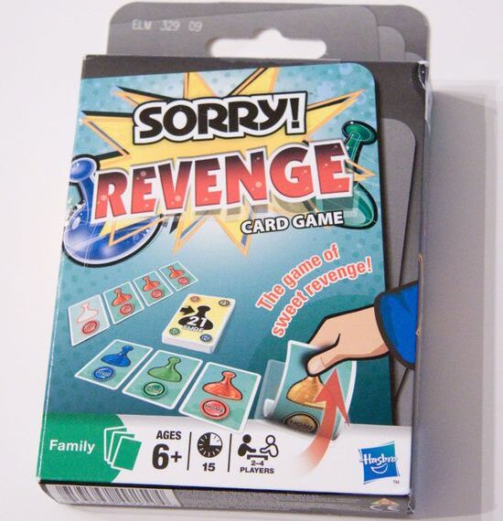 Sorry! Revenge Card Game (2009) Board Game