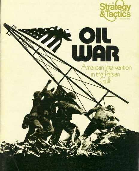 Oil War: American Intervention in the Persian Gulf (1975) Board Game
