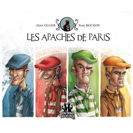 Les Apaches de Paris (2021) Board Game