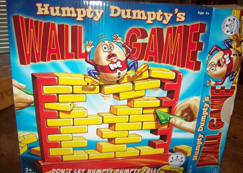 Humpty Dumpty’s Wall Game (2009) Board Game