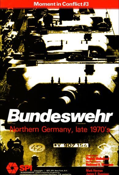 Bundeswehr: Northern Germany, late 1970’s (1977) Board Game