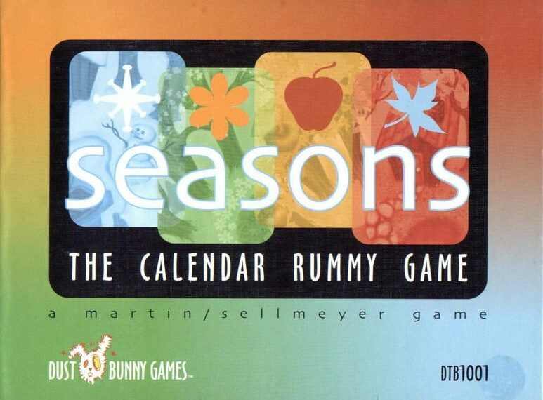 Seasons: The Calendar Rummy Game (2004) Board Game