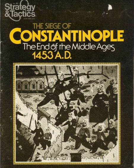 The Siege of Constantinople: The End of the Middles Ages 1453 A.D. (1978) Board Game