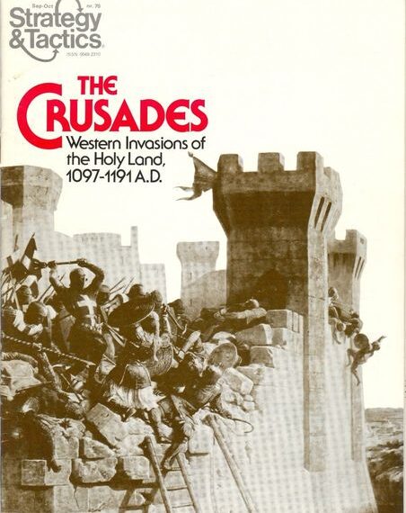 The Crusades: Western Invasions of the Holy Land 1097-1191 A.D. (1978) Board Game