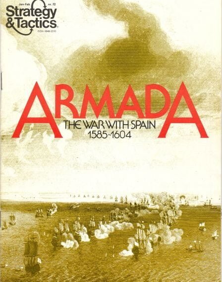 Armada: The War With Spain 1585-1604 (1978) Board Game