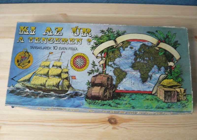 Ki az úr a tengeren? (1985) Board Game