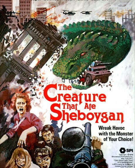 The Creature That Ate Sheboygan (1979) Board Game
