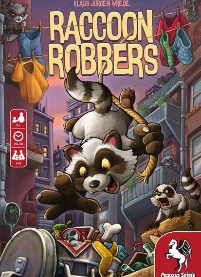 Raccoon Robbers (2022) Board Game