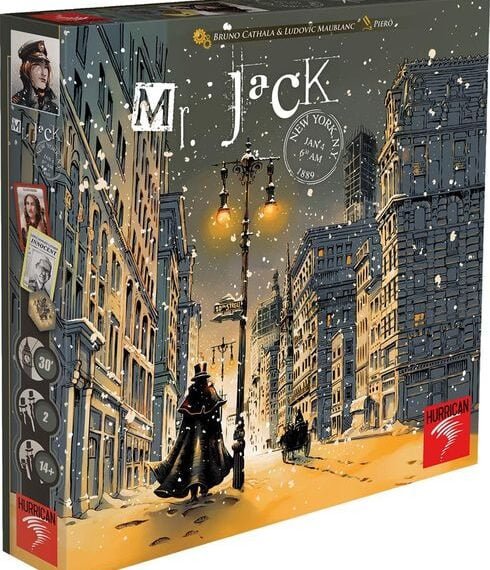 Mr. Jack in New York (2009) Board Game