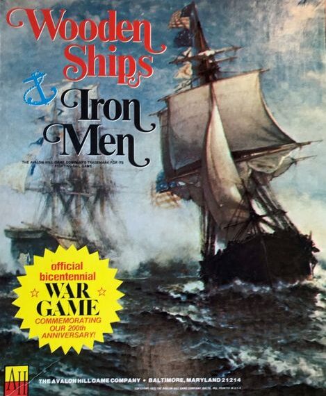 Wooden Ships & Iron Men (1974) Board Game