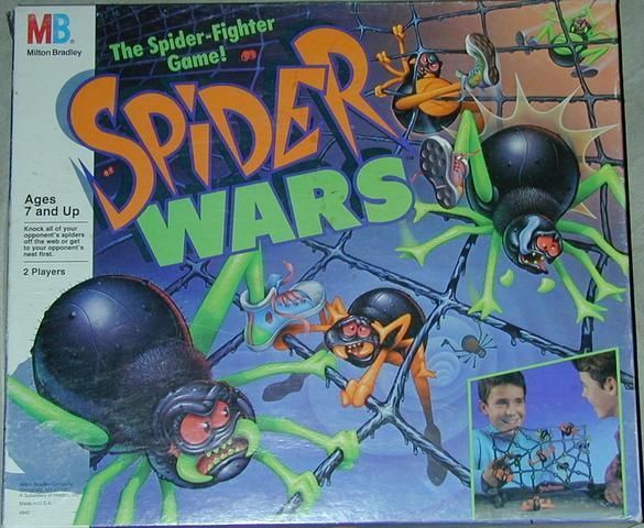 Spider Wars (1988) Board Game