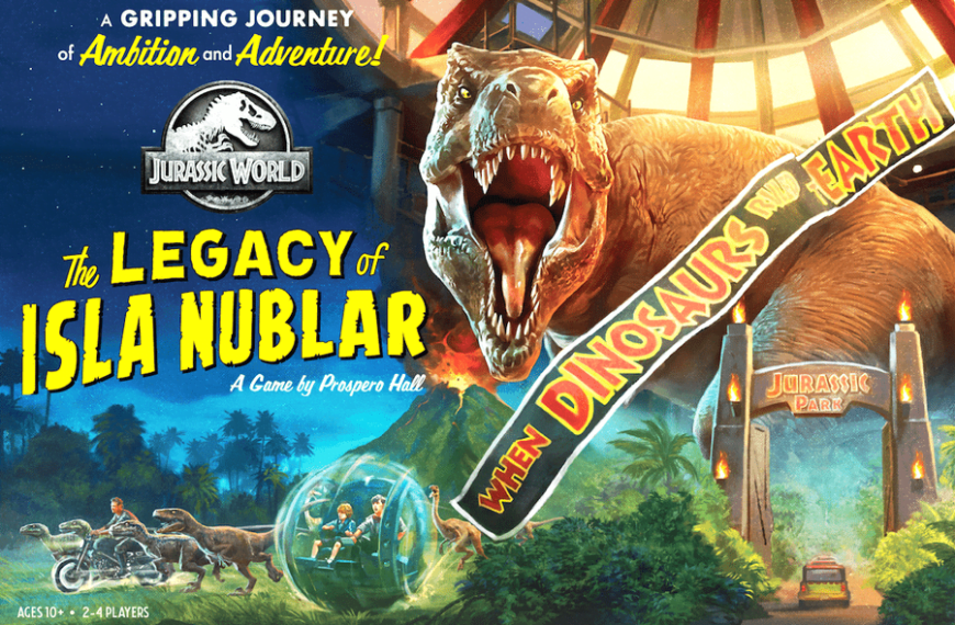 Jurassic World: The Legacy of Isla Nublar (2022) Board Game