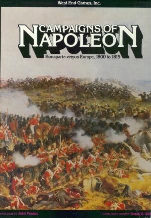 Campaigns of Napoleon (1980) Board Game