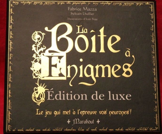 La Boîte à énigmes (2008) Board Game