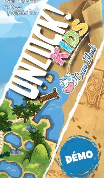 Unlock! Kids: Cocow Island (2021) Board Game