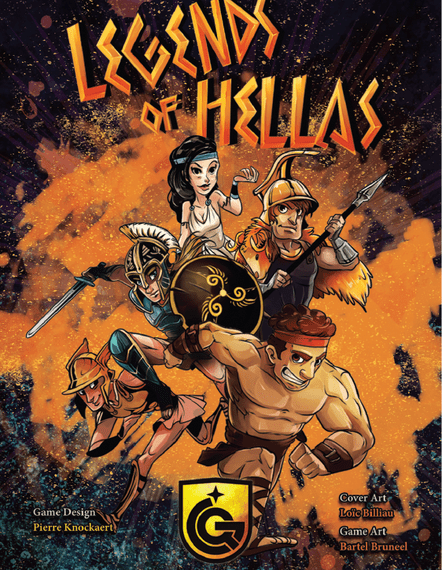Legends of Hellas (2022) Board Game