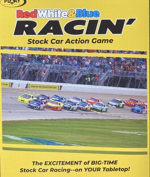 Red White & Blue Racin’: Stock Car Action Game (2012) Board Game