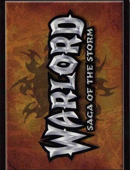 Warlord: Saga of the Storm (2001) Board Game