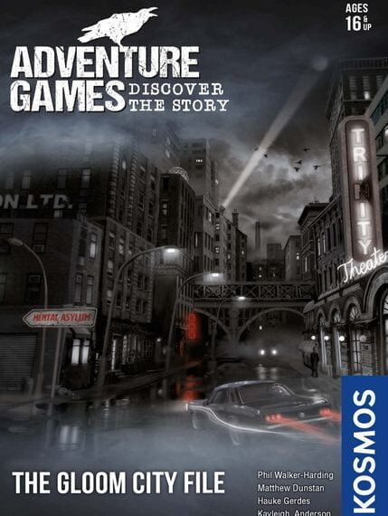 Adventure Games: The Gloom City File (2021) Board Game