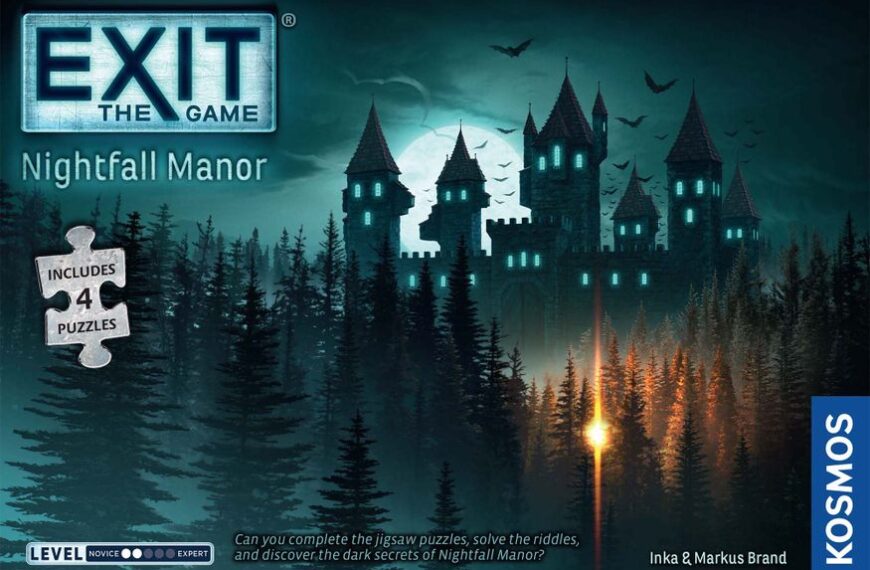 Exit: The Game + Puzzle – Nightfall Manor (2021) Board Game