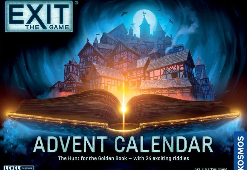 Exit: The Game – Advent Calendar: The Hunt for the Golden Book (2021) Board Game